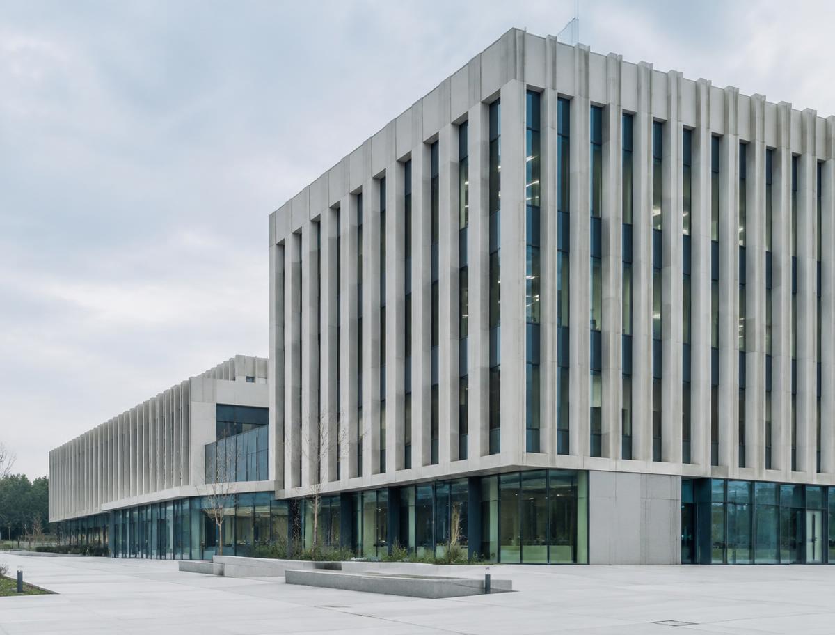 Corporate façade — visual concept for commercial & corporate