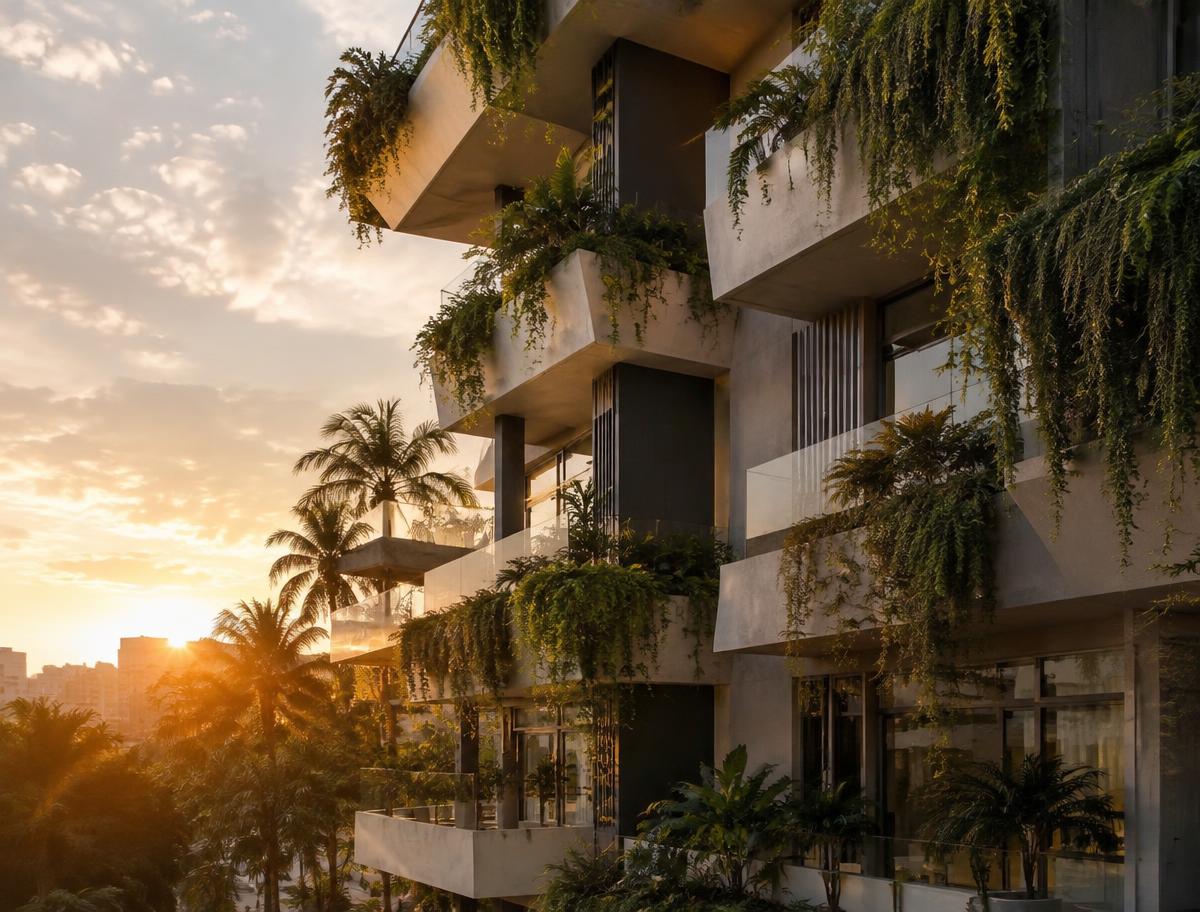 Residential development — visual concept for real estate developments